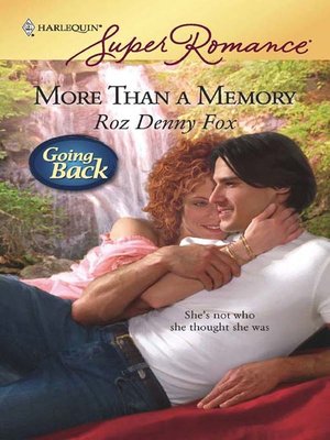 cover image of More Than a Memory